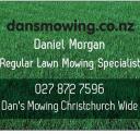 Dan's Mowing logo